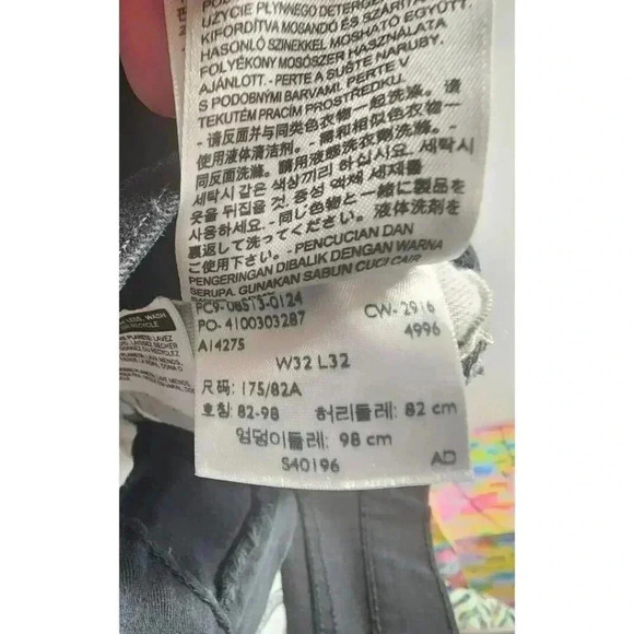 LEVIS MENS BLACK JEANS 32 X 32 - Picture 5 of 6